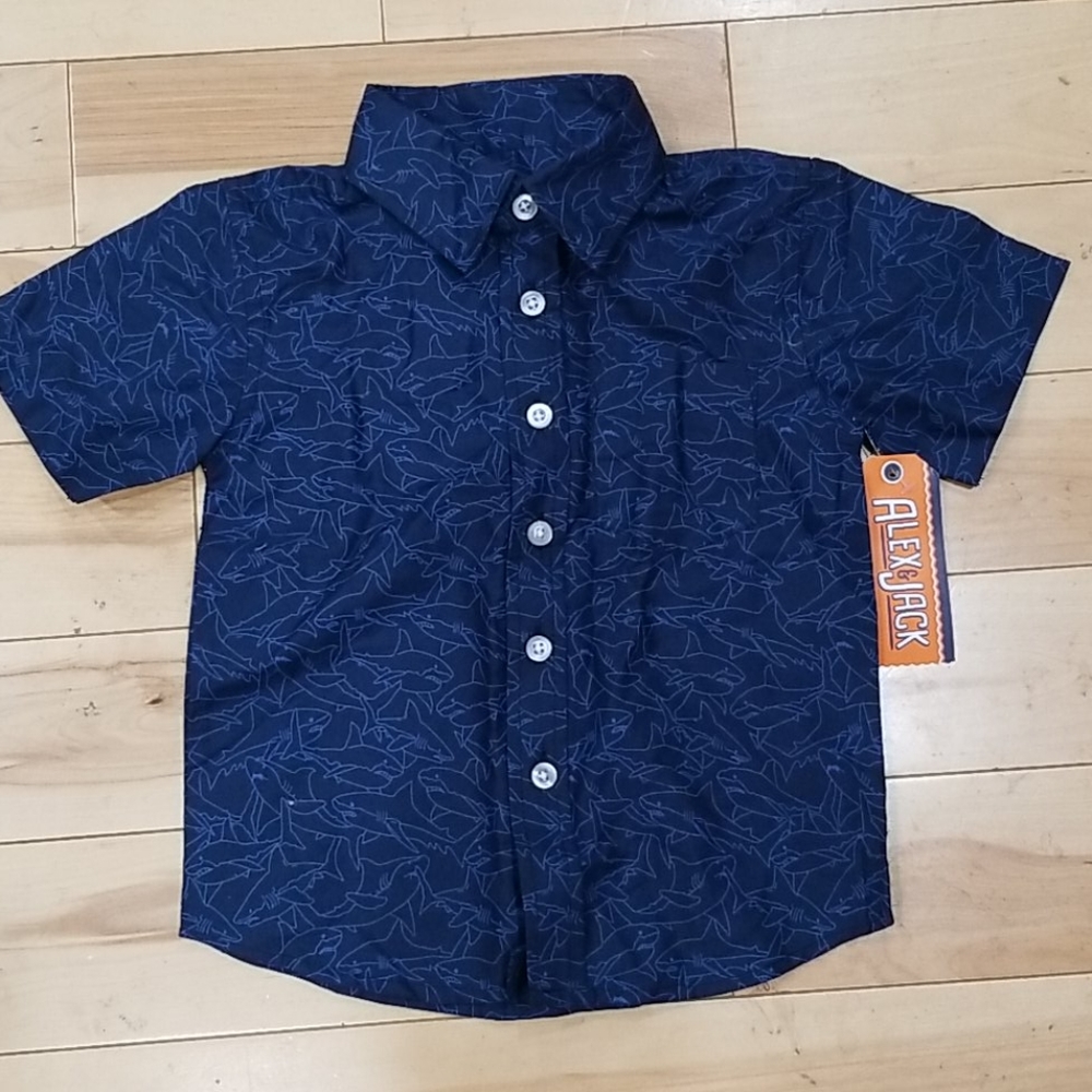 Alex and jack button front shirt